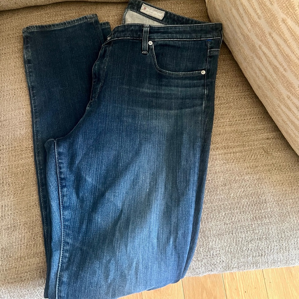 AG‎ Contour 360 The Prima Mid Rise Cigarette Dark Denim 32 R - Picture 2 of 6